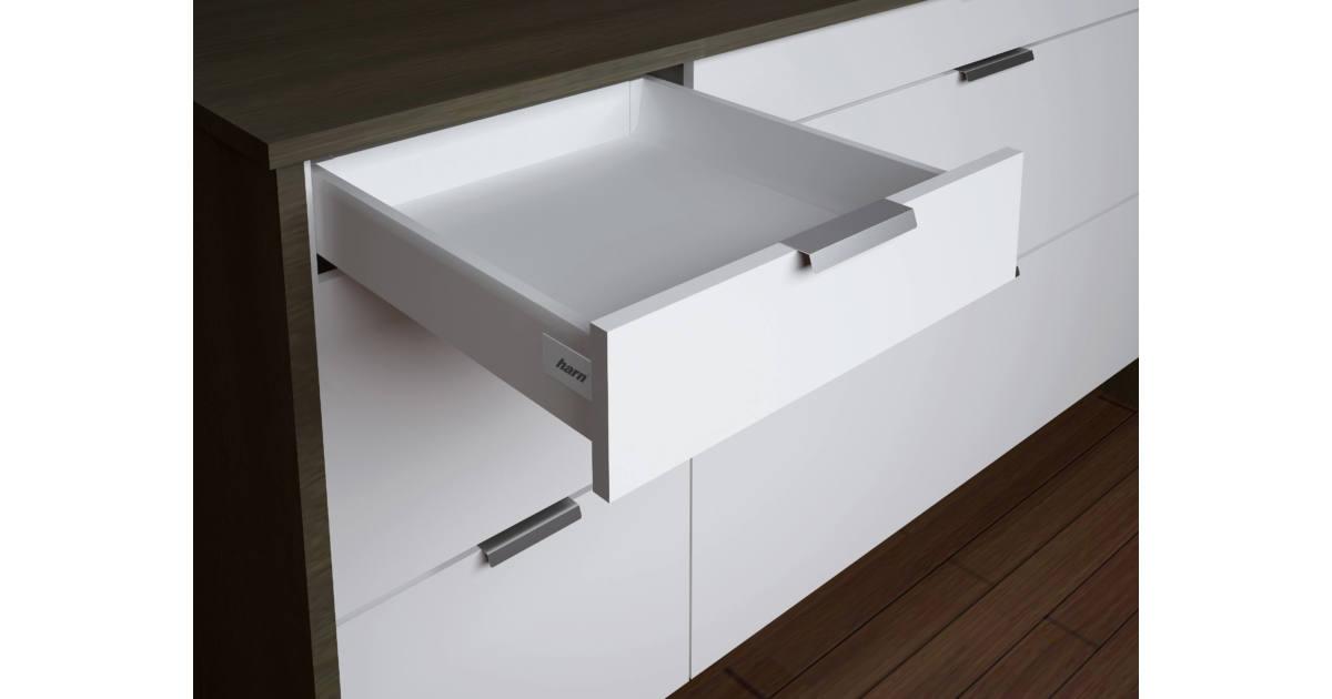 RITMA CUBE S 500 mm normál fiók 60 kg, fehér