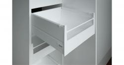 RITMA CUBE HSE 450 mm magas belső fiók 60 kg, fehér kör korlát 1.Kép