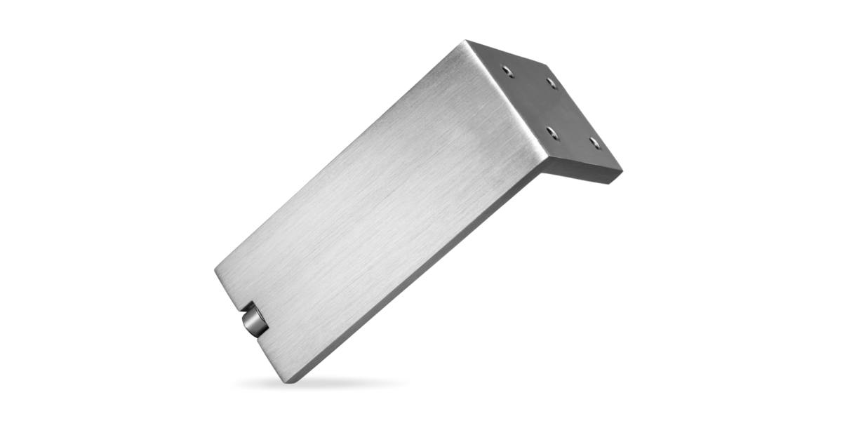 FONDA láb 100 mm szálcsiszolt