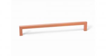 Fogantyú U 320 mm 328 mm csiszolt vörösréz 1.Kép