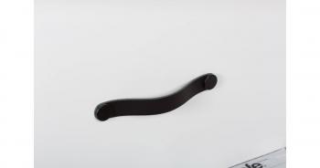 Fogantyú FLEXA 160 mm 182 mm fekete bőr 1.Kép