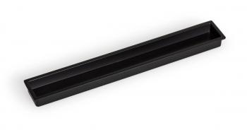 CUBIC süllyesztett fogantyú 160 mm matt fekete 1.Kép