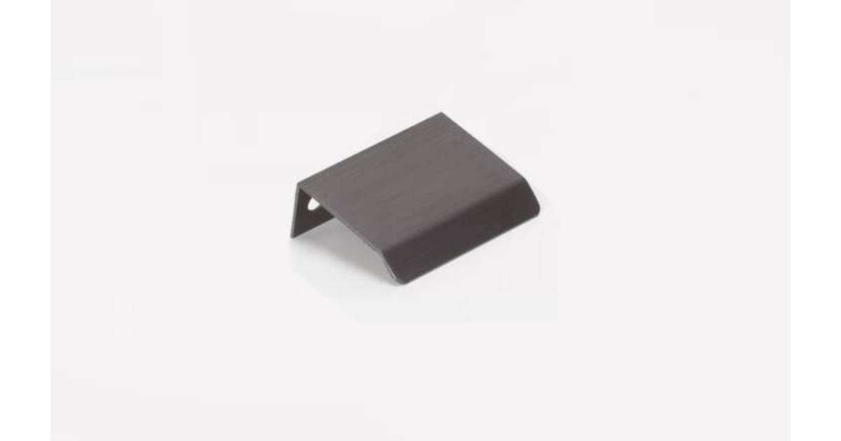 Fogantyú CURVE 32 mm 45 mm csiszolt szürke