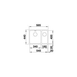 MOSOGATÓ BLANCO ANDANO 340/180-U jobb 2.Kép