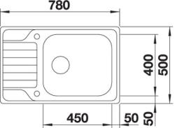 MOSOGATÓ BLANCO DINAS XL 6S Compact két furattal 2.Kép