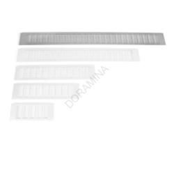 SZELLŐZŐRÁCS ALUMÍNIUM 59108 100x1000mm  ALUMÍNIUM 1.Kép
