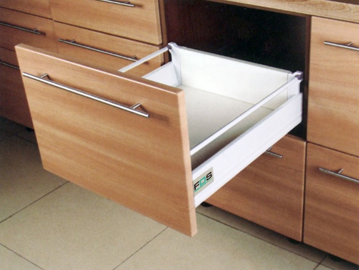 FDS DUPLAFALÚ FÉM FIÓKOLDAL FDS-DF B 300 MAGASÍTOTT, 40kg FEHÉR