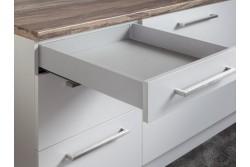 SLIM DUPLAFALÚ FIÓKOLDAL DF-A+ 450mm FEH 1.Kép