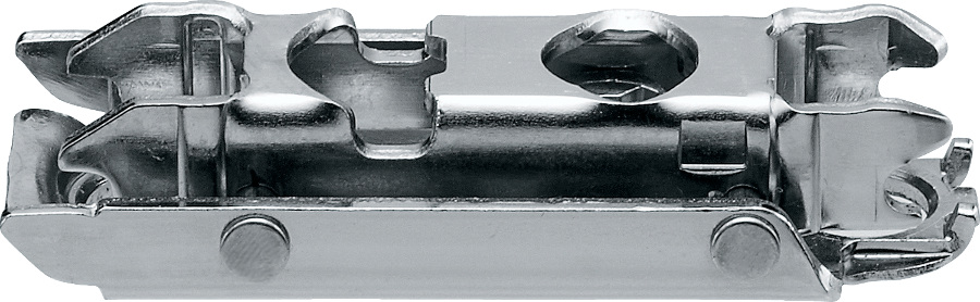 BLUM CLIP szerelőtalp,egyenes, 0mm,excenter spax-csavar 