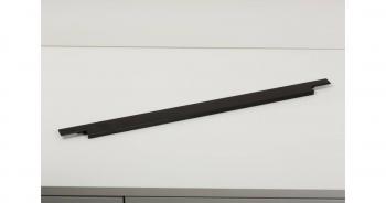 LINEAR  élre ültetett fogantyú csiszolt fekete, 248 mm 1.Kép
