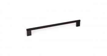 GRAF2 fogantyú csiszolt fekete  Furattáv: 256 mm Teljes hossz: 278 mm 1.Kép