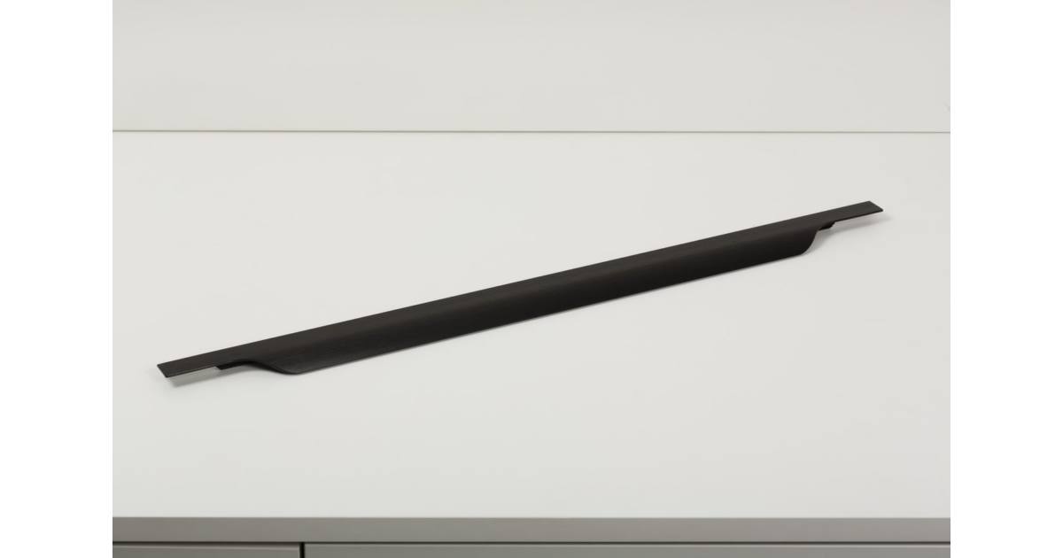 VECTOR élbe ültetett fogantyú, 297 mm csiszolt fekete