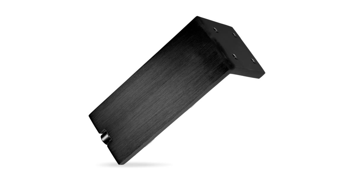FONDA láb 200 mm csiszolt fekete