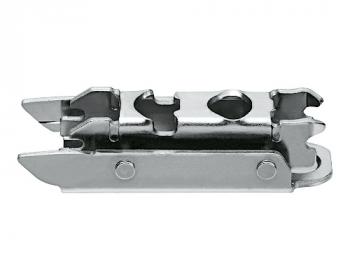 BLUM CLIP szerelőtalp egyenes 3 mm,excenter spax-csavar 1.Kép