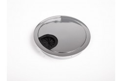 IRODABÚTOR KIEGÉSZÍTŐ  KÁBELKIVEZETŐ  ÁTM: 80mm KRÓM, 30129
