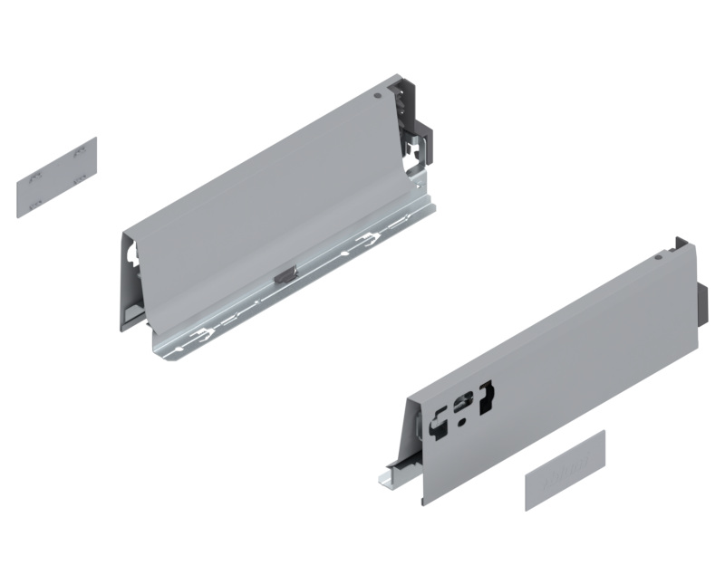 BLUM TANDEMBOX kávaM (83 mm)270 mm J+B R9006 világosszürke