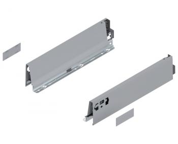 BLUM TANDEMBOX kávaM (83 mm)350 mm J+B R9006 világosszürke 1.Kép