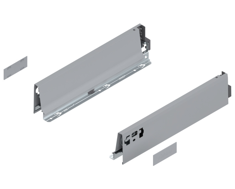 BLUM TANDEMBOX kávaM (83 mm)350 mm J+B R9006 világosszürke
