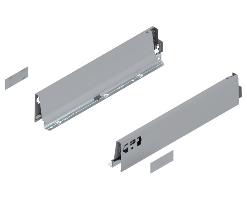 BLUM TANDEMBOX kávaM (83 mm)400 mm J+B R9006 világosszürke