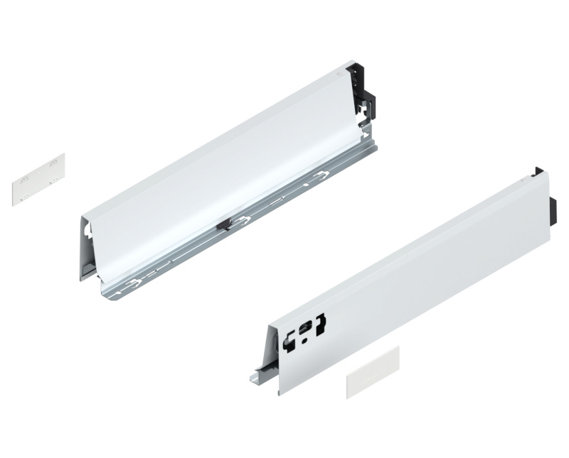 BLUM TANDEMBOX kávaM (83 mm)400 mm J+B Selyemfehér