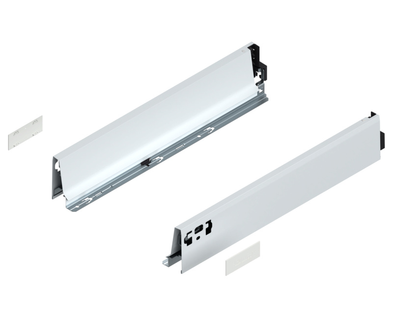 BLUM TANDEMBOX kávaM (83 mm)450 mm J+B Selyemfehér