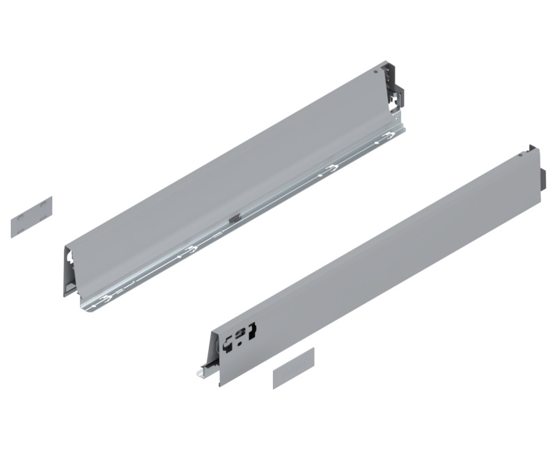 BLUM TANDEMBOX kávaM (83 mm)600 mm J+B R9006 világosszürke