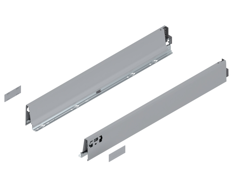BLUM TANDEMBOX kávaM (83 mm)650 mm J+B R9006 világosszürke