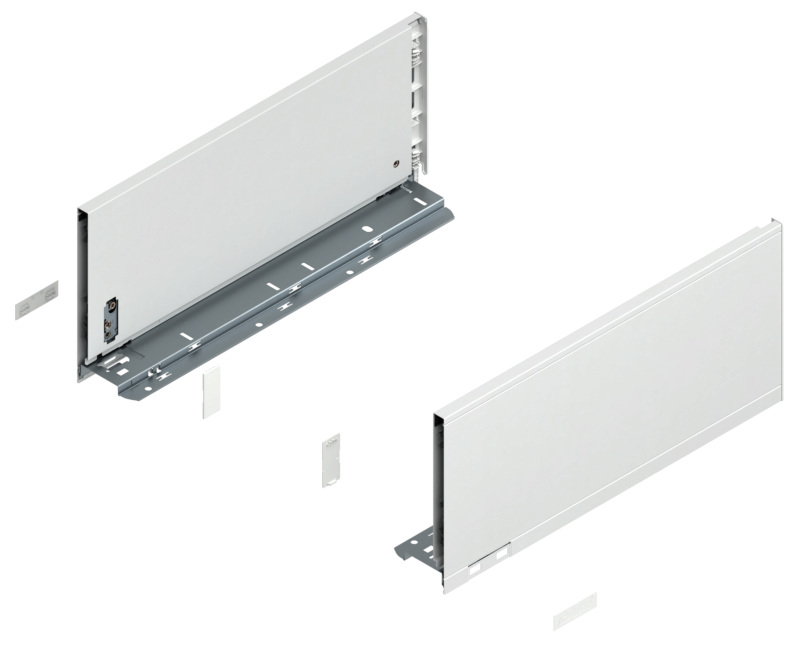 BLUM LEGRABOX káva  C (177 mm)  400 mm Selyemfehér matt B+J