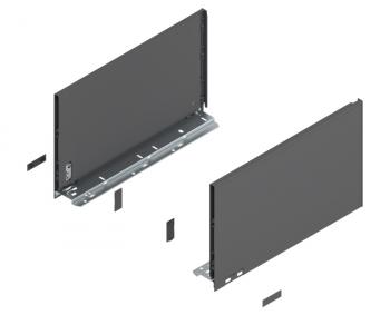BLUM LEGRABOX káva  F (241 0 mm)  400 mm Orionszürke matt B+J 1.Kép