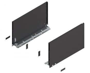 BLUM LEGRABOX káva  F (241 0 mm)  400 mm Terrafekete matt B+J 1.Kép