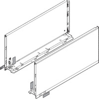 BLUM LEGRABOX káva  F (241 0 mm)  550 mm inox-szálhúzott-lakozott B+J