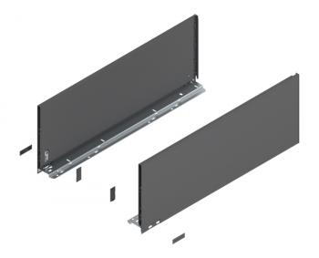 BLUM LEGRABOX káva  F (241 0 mm)  650 mm Orionszürke matt B+J 1.Kép
