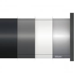 BLUM LEGRABOX káva  K (128 5 mm)  550 mm Selyemfehér matt B+J 2.Kép