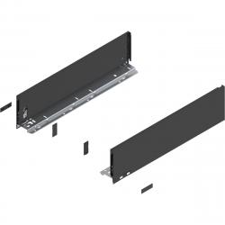 BLUM LEGRABOX káva  K (128 5 mm)  550 mm Terrafekete matt B+J 1.Kép