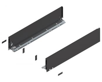 BLUM LEGRABOX káva  K (128 5 mm)  600 mm Terrafekete matt B+J 1.Kép