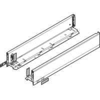 BLUM LEGRABOX kávaM (90,5 mm)400 mm B+J inox-szálhúzott-lakozott