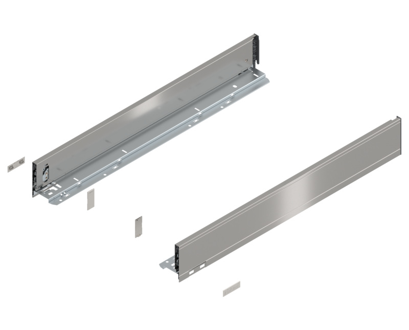 BLUM LEGRABOX kávaM (90,5 mm)650 mm B+J inox-szálhúzott-lakozott