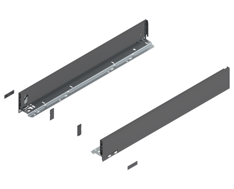 BLUM LEGRABOX kávaM (90,5 mm)650 mm B+J Orionszürke matt