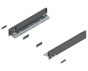BLUM LEGRABOX kávaN (66,5 mm)400 mm B+J Orionszürke matt 1.Kép