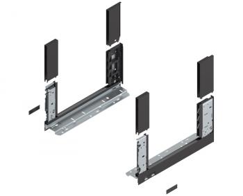 BLUM LEGRABOX káva  C (177 mm)  350 mm Terrafekete matt B+J 1.Kép