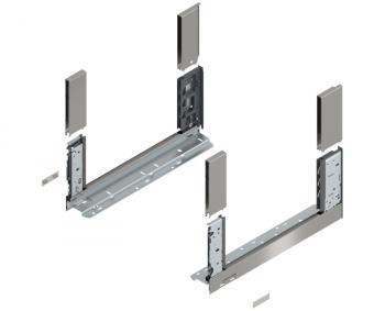 BLUM LEGRABOX káva  C (177 mm)  400 mm inox-szálhúzott-lakozott B+J 1.Kép