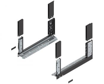BLUM LEGRABOX káva  C (177 mm)  400 mm Terrafekete matt B+J 1.Kép