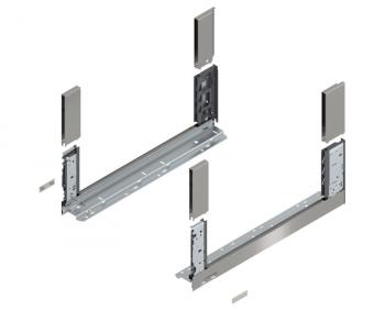 BLUM LEGRABOX káva  C (177 mm)  500 mm inox-szálhúzott-lakozott B+J 1.Kép