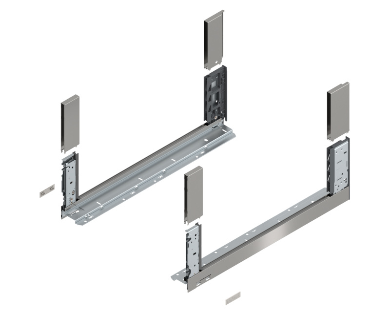 BLUM LEGRABOX káva  C (177 mm)  550 mm inox-szálhúzott-lakozott B+J