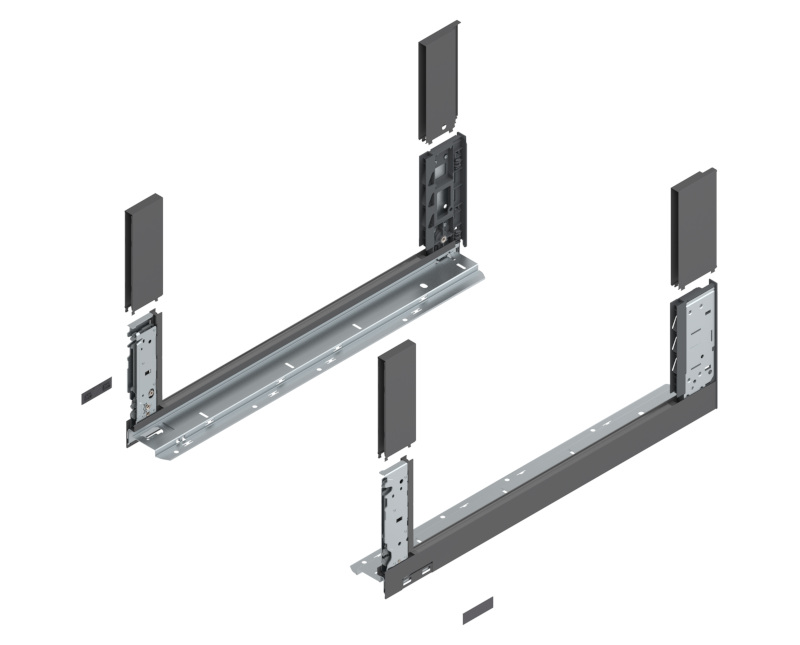 BLUM LEGRABOX káva  C (177 mm)  550 mm Orionszürke matt B+J