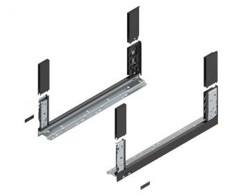 BLUM LEGRABOX káva  C (177 mm)  550 mm Terrafekete matt B+J 1.Kép