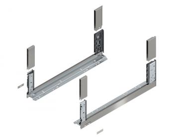 BLUM LEGRABOX káva  C (177 mm)  600 mm inox-szálhúzott-lakozott B+J 1.Kép