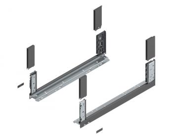 BLUM LEGRABOX káva  C (177 mm)  600 mm Orionszürke matt B+J 1.Kép