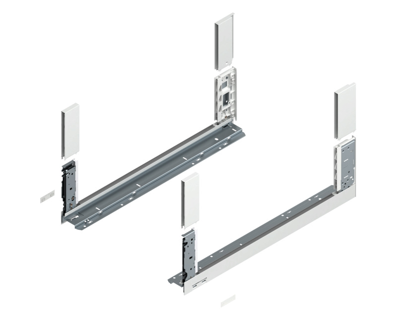 BLUM LEGRABOX káva  C (177 mm)  600 mm Selyemfehér matt B+J
