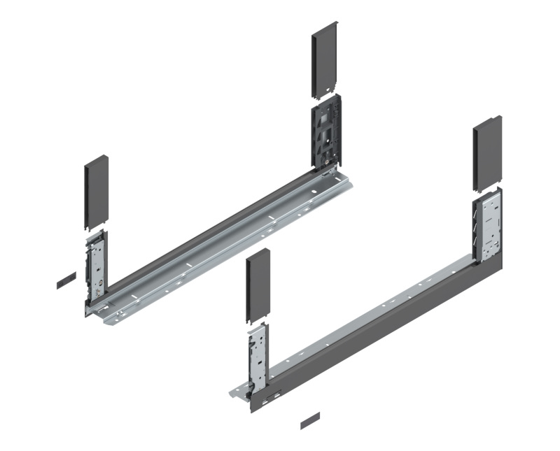 BLUM LEGRABOX káva  C (177 mm)  650 mm Orionszürke matt B+J